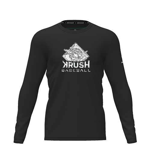 [CUS-DRIF-TEES-PER-CNK-LSL-BLK-YXS-LOGO1] Dri Fit Performance T-Shirt (Youth XS, Black, Logo 1, Long Sleeve)
