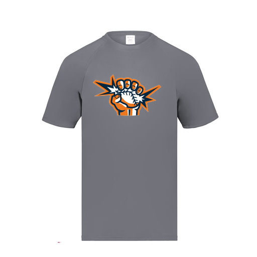 [2790.059.S-LOGO3] Men's Smooth Sport T-Shirt (Adult S, Gray, Logo 3)