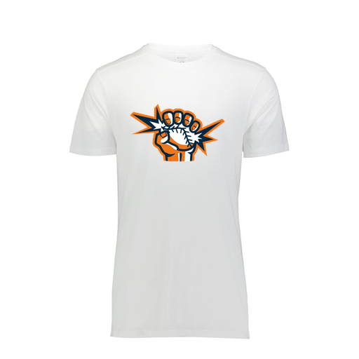 [3066.005.S-LOGO3] Youth Ultra-blend T-Shirt (Youth S, White, Logo 3)
