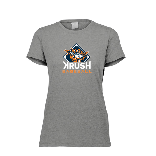 [3067.013.XS-LOGO1] Ladies Ultra-blend T-Shirt (Female Adult XS, Gray, Logo 1)