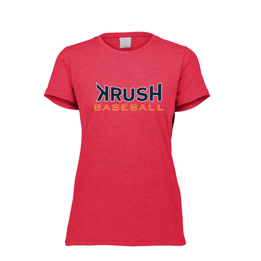 [3067.V96.XS-LOGO2] Ladies Ultra-blend T-Shirt (Female Adult XS, Red, Logo 2)